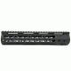 Tacfire AR15 Ultra Slim KeyMod Free Float Hand Guard w/Detachable Rails, Black, 10in, HG09-10
