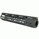Tacfire AR15 Ultra Slim KeyMod Free Float Hand Guard w/Detachable Rails, Black, 10in, HG09-10