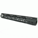 Tacfire AR15 Ultra Slim KeyMod Free Float Hand Guard w/Detachable Rails, Black, 12in, HG09-12, EDEMO1