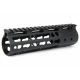 Tacfire AR15 Ultra Slim KeyMod Free Float Hand Guard w/Detachable Rails
