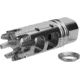 TacFire Crown Muzzle Brake, .223/5.56, 1/2x28, Stainless Steel, Small, MZ1024-SS