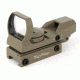 Tacfire Dual Illuminated Reflex Sight With 4 Different Reticles, Tan RD007-T