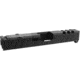 TacFire Glock Slide with Cover Plate, Glock 19, RMR Cut, Ceracoted, Graphite Black, GLKSL19-G2