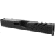 TacFire Glock Slide with Cover Plate, Glock 19, RMR Cut, Ceracoted, Graphite Black, GLKSL19-G2