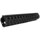 TacFire HG-05 Free-Float Handguard, Quad Rail, Rifle Length, AR-15, 12 inch, Black, HG05-12, EDEMO1