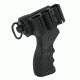 Tacfire Remington 870 Shotgun Pistol Grip For 6-Position Stock w/5 Side 1in Shotgun Mag Tube Mount, Black, MSG015