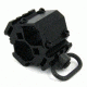 Tacfire Shotgun Tri-Rail Barrel Mount With Push Button Swivel, Black MSG006
