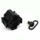 Tacfire Shotgun Tri-Rail Barrel Mount With Push Button Swivel, Black MSG006