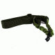 Tacfire Single Point Double Bungee Rifle Sling/Snap-On Steel Clip, Green SL001OD