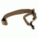 Tacfire Single Point Double Bungee Rifle Sling/Snap-On Steel Clip, Tan SL001T
