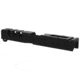 TacFire Slide W/ RMR Cuts &amp; Cover Plate, Glock 22, .40 S&amp;W, 1-3 Gen, Stainless Steel, Black GLKSL-22