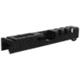 TacFire Slide W/ RMR Cuts &amp; Cover Plate, Glock 23, .40 S&amp;W, 1-3 Gen, Stainless Steel, Black GLKSL-23