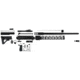 TacFire SSRK6.5CRDLPK20BN AR Rifle Build Kit With Lower Parts Kit Black Nitride