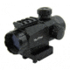 Tacfire Tactical 1X35 Dual Ill. Red/Green Multi-Reticle Sight w/Top Accessory Rail, Black RD008