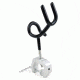 Tacfire Universal Boat Deck Clamp-On Fishing Rod Holder/Aluminum, Heavy Duty, Silver FA001