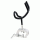 Tacfire Universal Boat Deck Clamp-On Fishing Rod Holder/Aluminum, Heavy Duty, Silver FA001