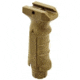 Tacfire Vertical Grip w/Double Switch Housing &amp; Storage, Tan VG05-T