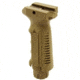 Tacfire Vertical Grip w/Double Switch Housing &amp; Storage, Tan VG05-T