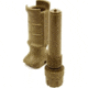 Tacfire Vertical Grip w/Double Switch Housing &amp; Storage, Tan VG05-T