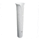 TACO Marine Poly Thru-Bolt Rod Holder w/Mounting Holes - No Hardware - White 51824