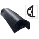 TACO Marine Semi-Rigid Rub Rail Kit - Black w/Black Insert - 50' 40421