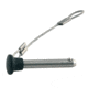 TACO Marine Steel Pin &amp; Lanyard w/Plastic Knob Stainless 69966