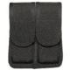 Tacprogear Double Pistol Magazine Case, Double Row, Black, Black DG-DPDR1-BK