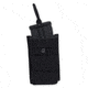 Tacprogear Single Rifle Mag Pouch, Open Top, Black, Black P-SRMOT1-BK