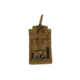 Tacprogear Single Rifle Mag Pouch, Open Top, Coyote Tan, Coyote P-SRMOT1-CT