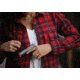 Tactica Proud To Protect Plaid Flannel Shirt, Red, ExtraLarge, TT-SHR-AW18M406013-RD-XL