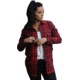 Tactica Proud To Protect Plaid Flannel Shirt, Red, ExtraLarge, TT-SHR-AW18M406013-RD-XL