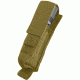 Tactical Assault Gear MOLLE 2 Battery Flashlight Pouch, Coyote Tan 812112
