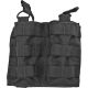 Tactical Assault Gear MOLLE Double Shingle 2 Magazine Pouch, Black 816370