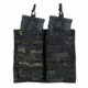 Tactical Assault Gear MOLLE Double Shingle Mag (2) Pouch, Mc Black 835983