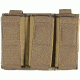 Tactical Assault Gear MOLLE-Enhanced Magnet Pistol Magazine 3 Pouch 3 Multicam