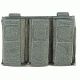 Tactical Assault Gear MOLLE-Enhanced Magnet Pistol Magazine 3 Pouch Army ACU 