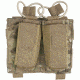 Tactical Assault Gear MOLLE Shingle/Pistol Enhanced 2 Mag Pouch Multicam 812212