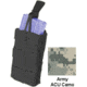 Tactical Assault Gear MOLLE Shingle/Pistol Enhanced 1 Mag Pouch, Army ACU 812206