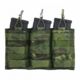 Tactical Assault Gear MOLLE Triple Shingle with Bungee - Tactical Pouches, Mc Tropic, 835990
