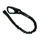 Tactical Assault Gear TAG LANYARD LOOP W/ CARABINER, Black 833497