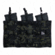 Tactical Assault Gear TAG MOLLE Shingle-Pistol Enhanced 3 Mag Pouch, Mc Black 835993