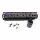 Tactical Edge WARFIGHTER 10 inch Rail System Quadrail WRS-10, Black 856358007266