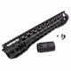 Tactical Edge WARFIGHTER 12 inch Rail System Keymod WRS-Km12, Black 856358007310