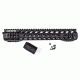 Tactical Edge WARFIGHTER 12 inch Rail System Keymod WRS-Km12, Black 856358007310
