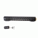 Tactical Edge WARFIGHTER 15 inch Rail System Keymod WRS-KM15, Black 856358007327
