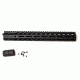 Tactical Edge WARFIGHTER Rail System MLOK 15 inch, Black 856358007938