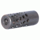 Tactical Precision Manufacturing 22 Cal 1and 2X28 Tpi Titanium Full Port Muzzle Brake, MB01-22-TI