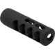 Tactical Precision Manufacturing Titanium Self Timing Side Ported .30 Caliber 5/8x24 Muzzle Brake, Black, MBR-30-SPST-BLK-5824