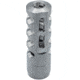 Tactical Precision Manufacturing Titanium Self Timing Side Ported .30 Caliber 5/8x24 Muzzle Brake, Polished Titanium, MBR-30-SPST-TI-5824