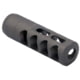 Tactical Precision Manufacturing Titanium Self Timing Side Ported .30 Caliber 5/8x24 Muzzle Brake, Tungsten Titanium, MBR-30-SPST-TUN-5824